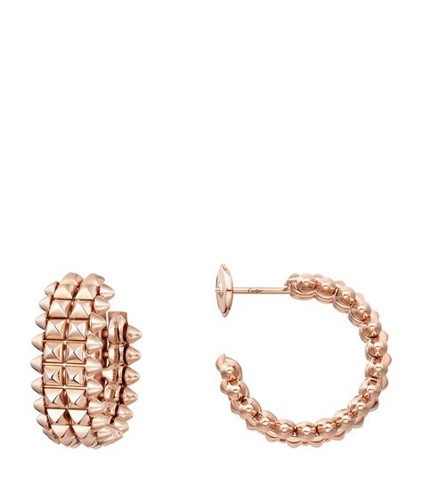 cartier diamond earrings hoops|clash de cartier hoop earrings.